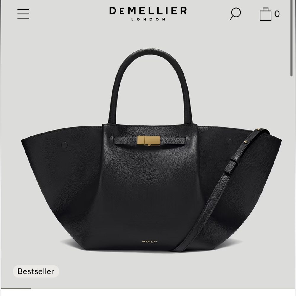 DeMellier The Midi New York Black Tote
